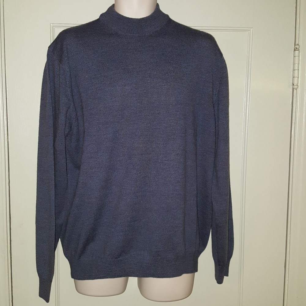 NWOT - Ponte Vecchio Italy Wool Sweater/Shirt Sz L